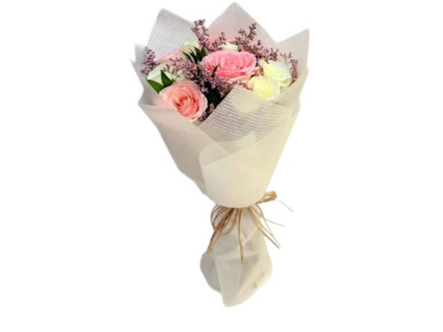6015 Pastel Mix Rose Bouquet