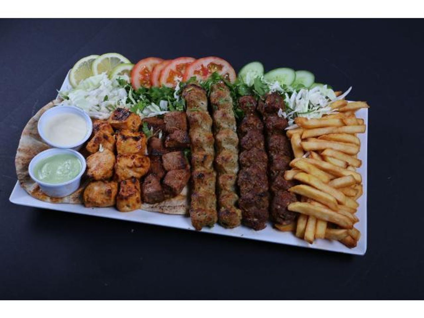 مشكل مشاوي نص كيلو