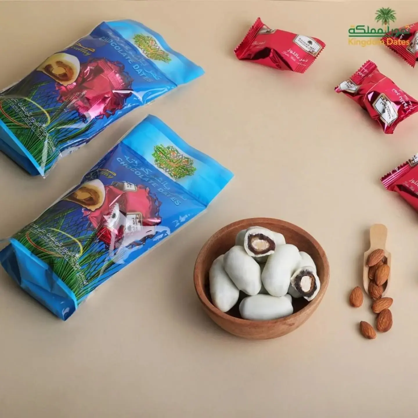 Date With Almond, White Chocolate 100 Gm