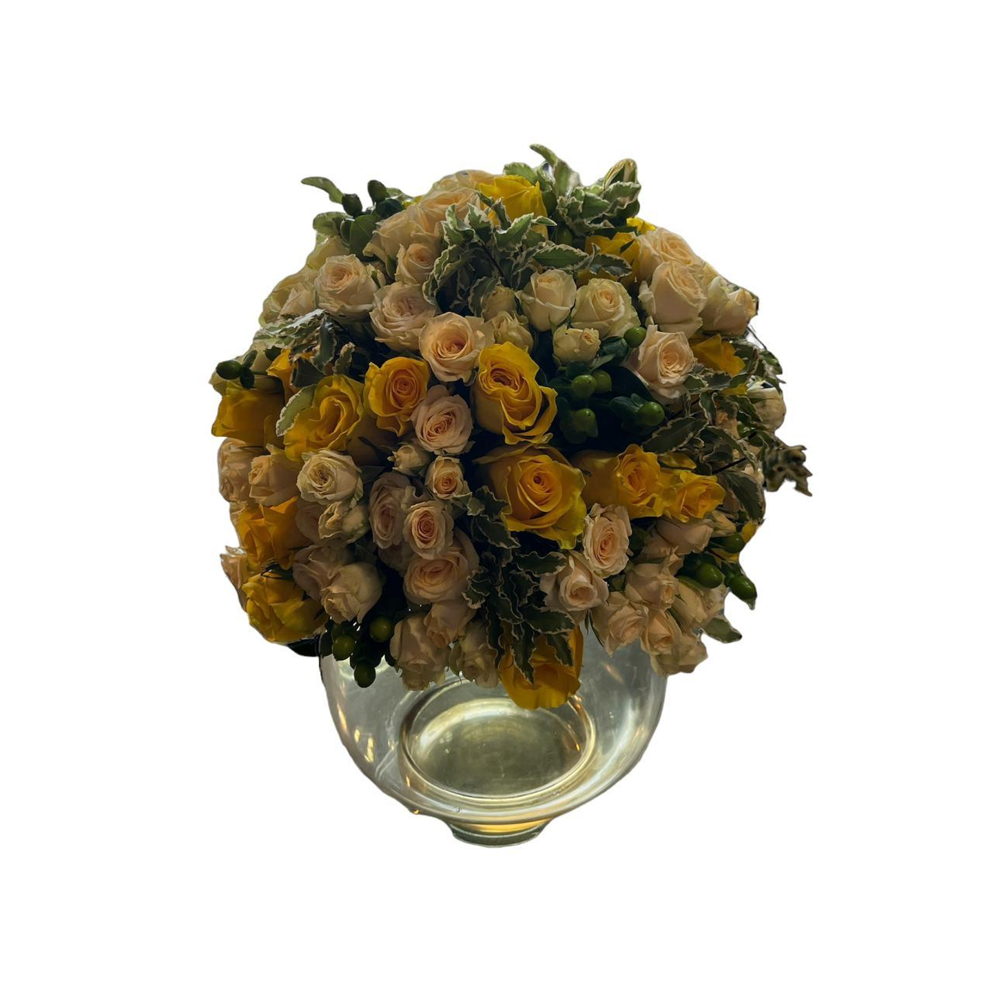 Mixed Rose Vase
