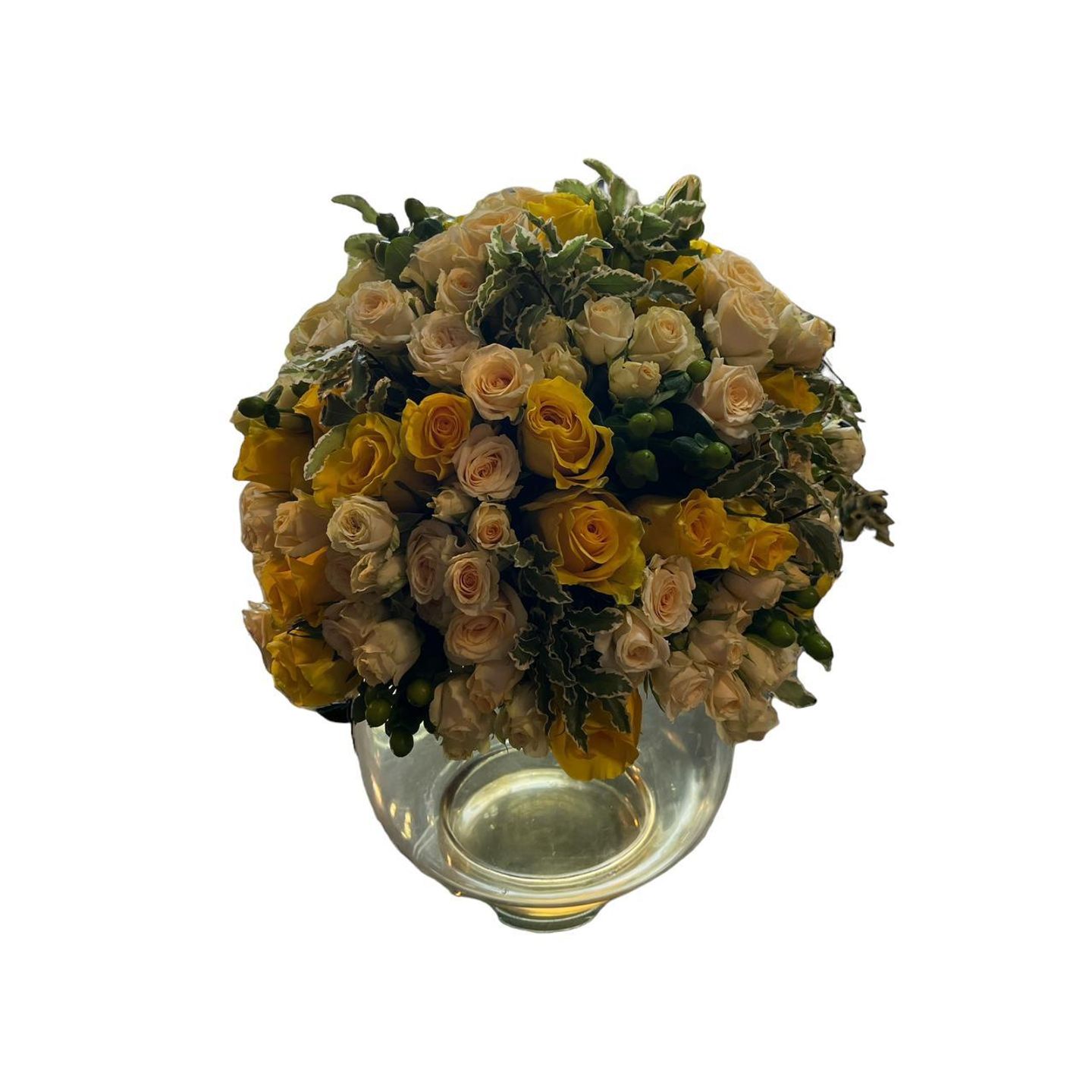 Mixed Rose Vase
