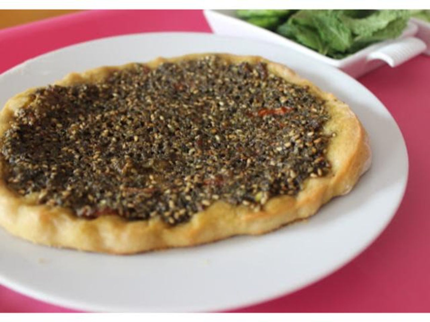 منقوشة زعتر ساده