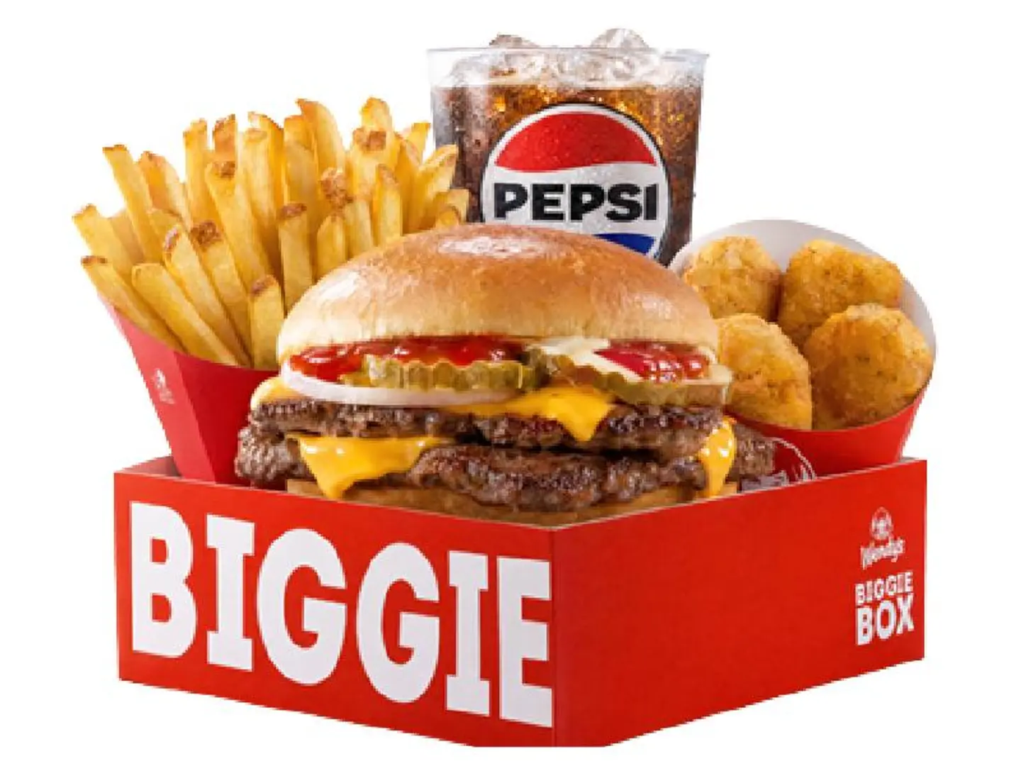 Biggie Box Double Stack Beef