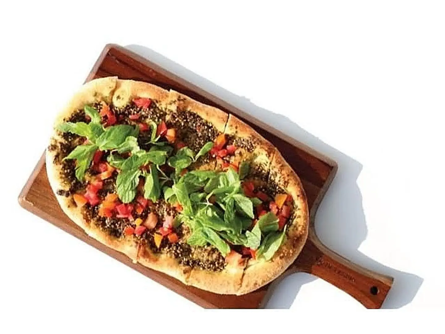 Flatbread Zaatar And Vegetables