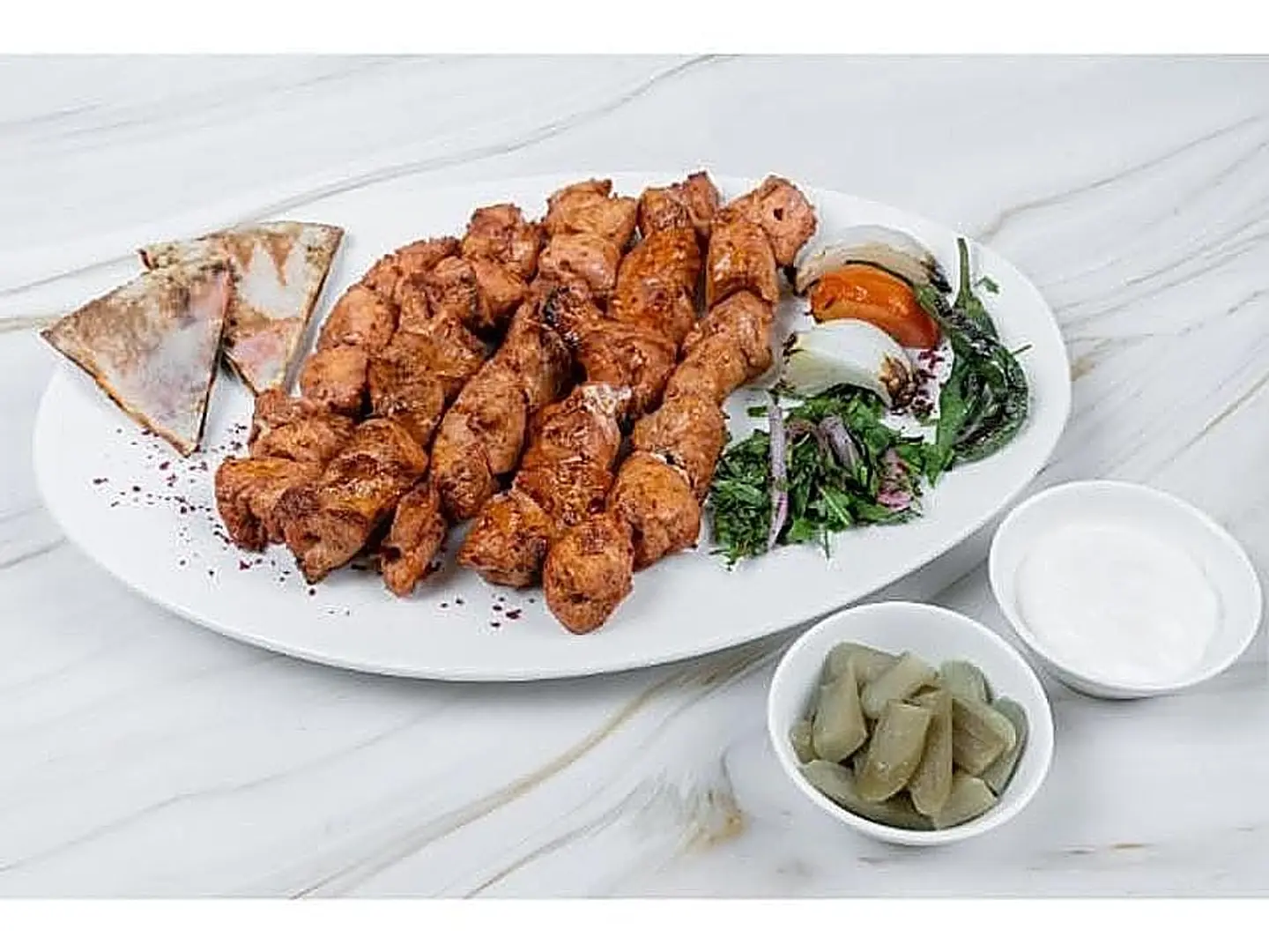 شيش طاوق دجاج مشوي احمر 1 كيلو