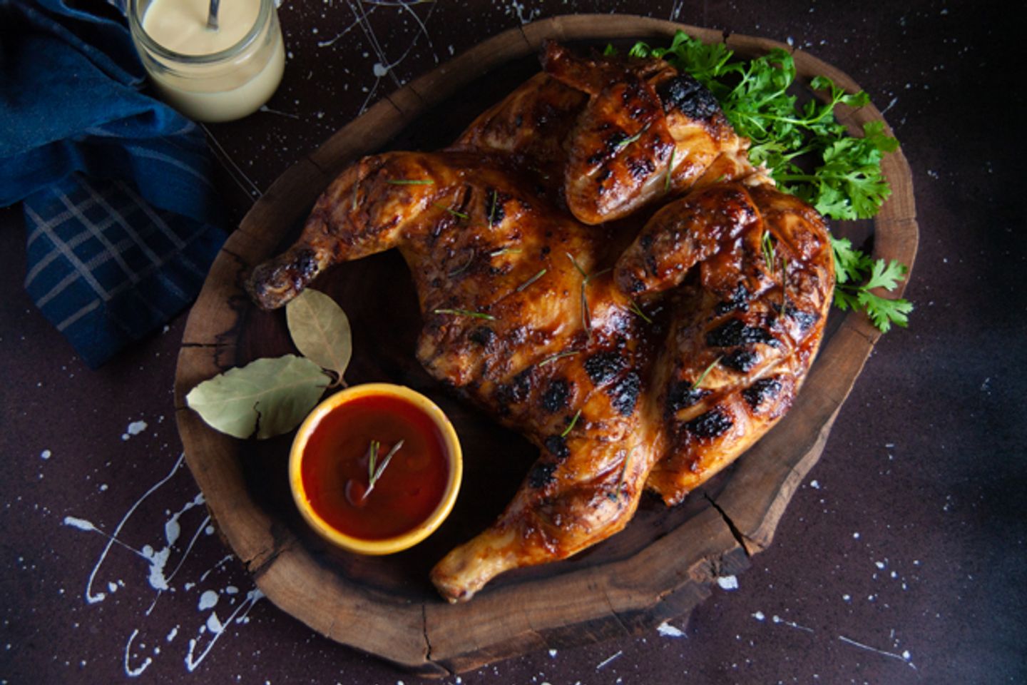 حبة دجاج فحم بدون رز