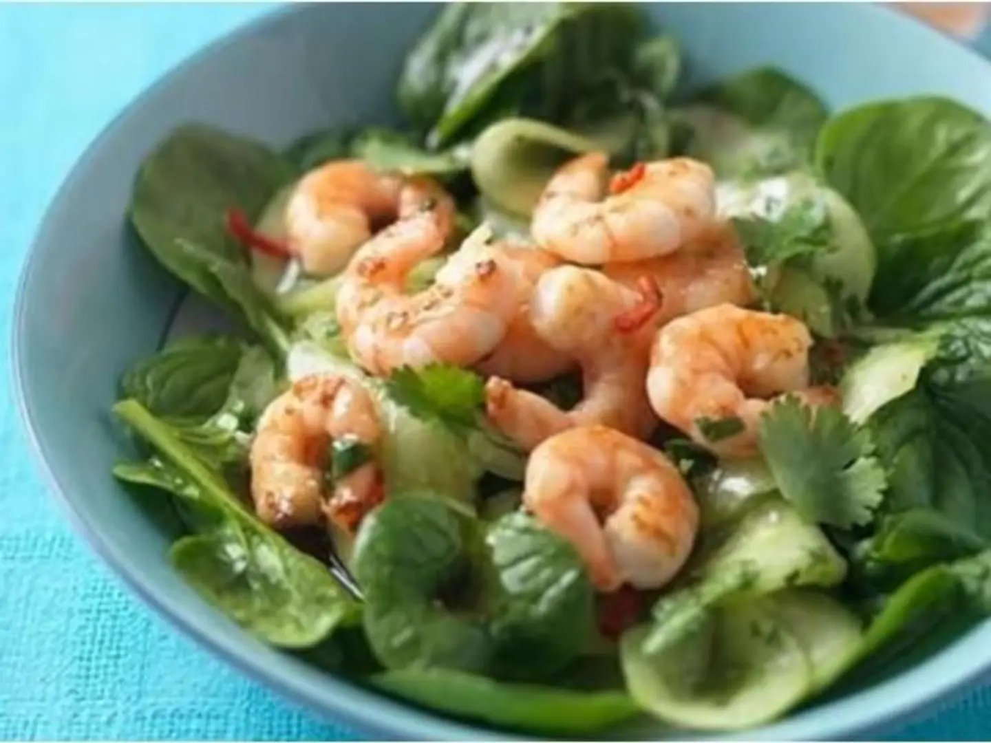 سلطة روبيان