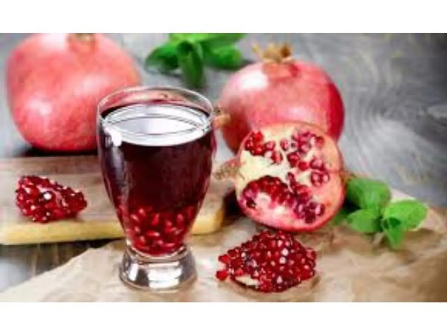 Pomegranate And Grape Juice