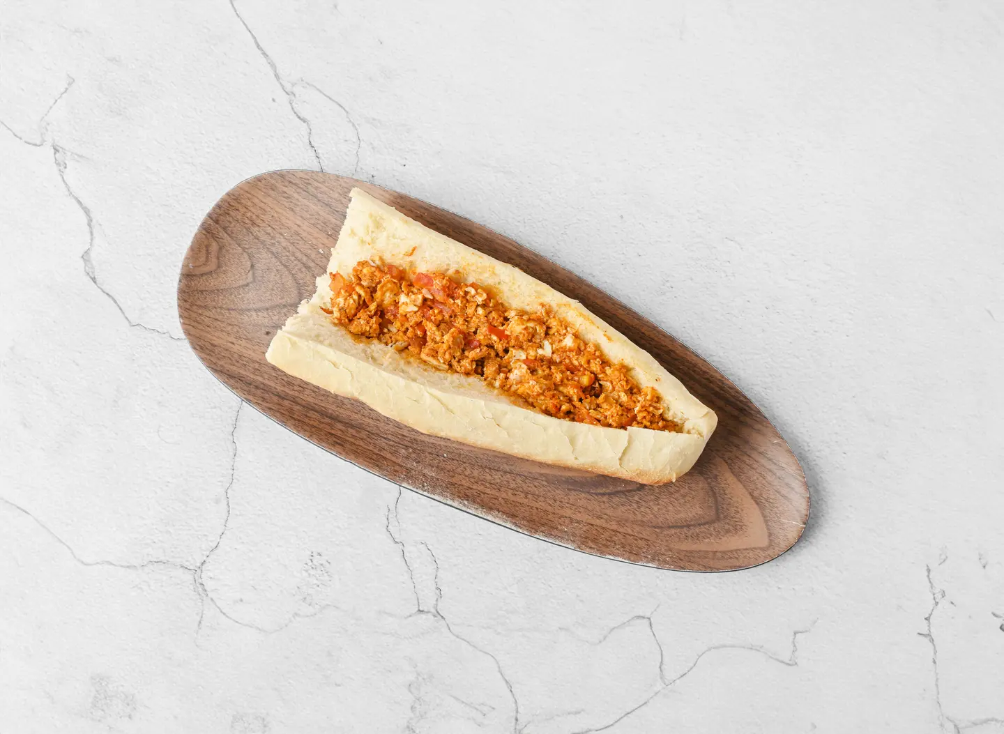Shakshouka Egg Sandwich