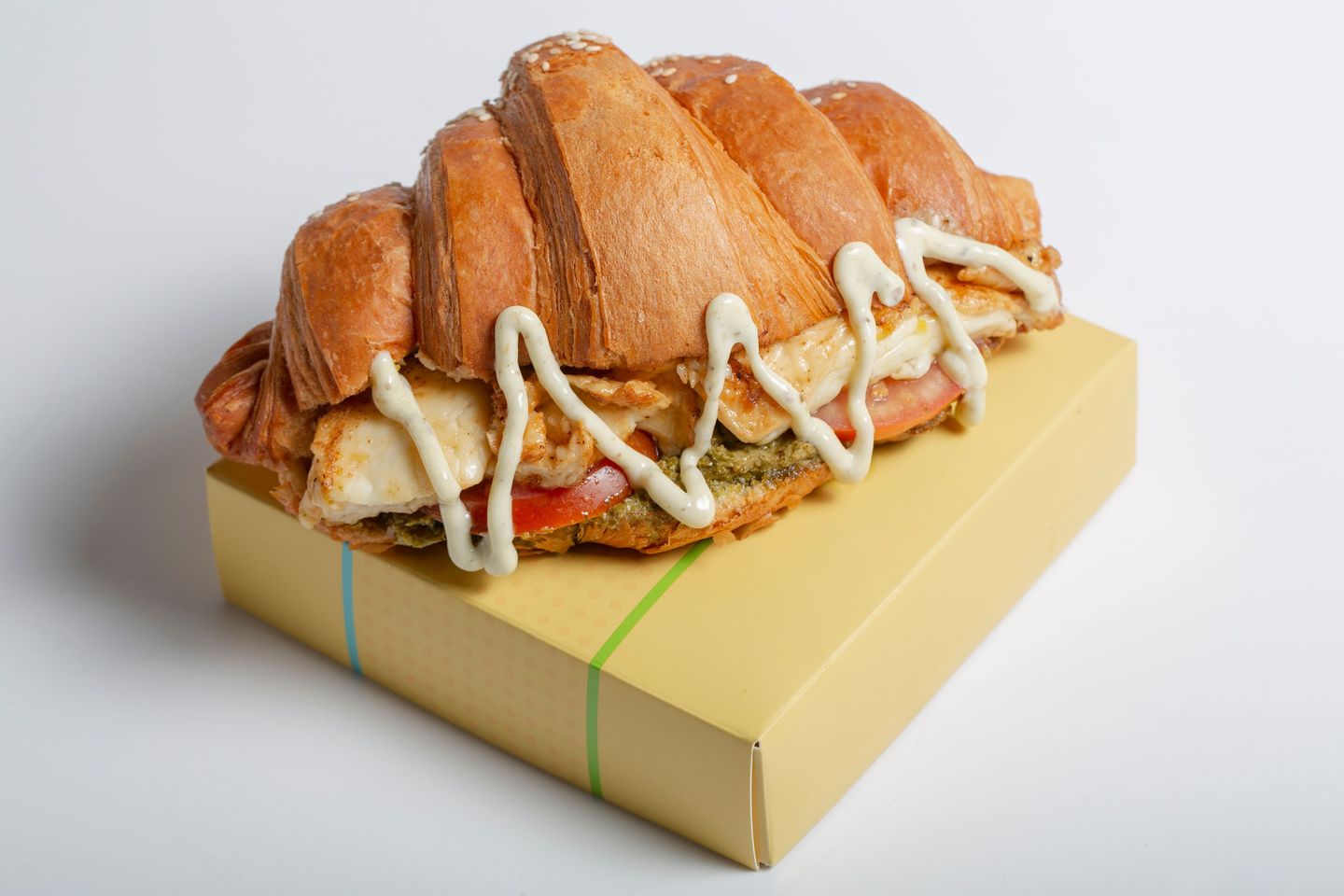 Croissant Halloumi