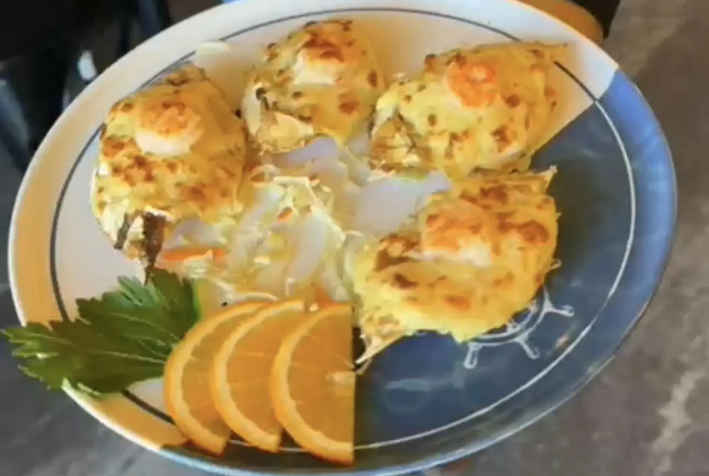 Grilled Crab With Béchamel