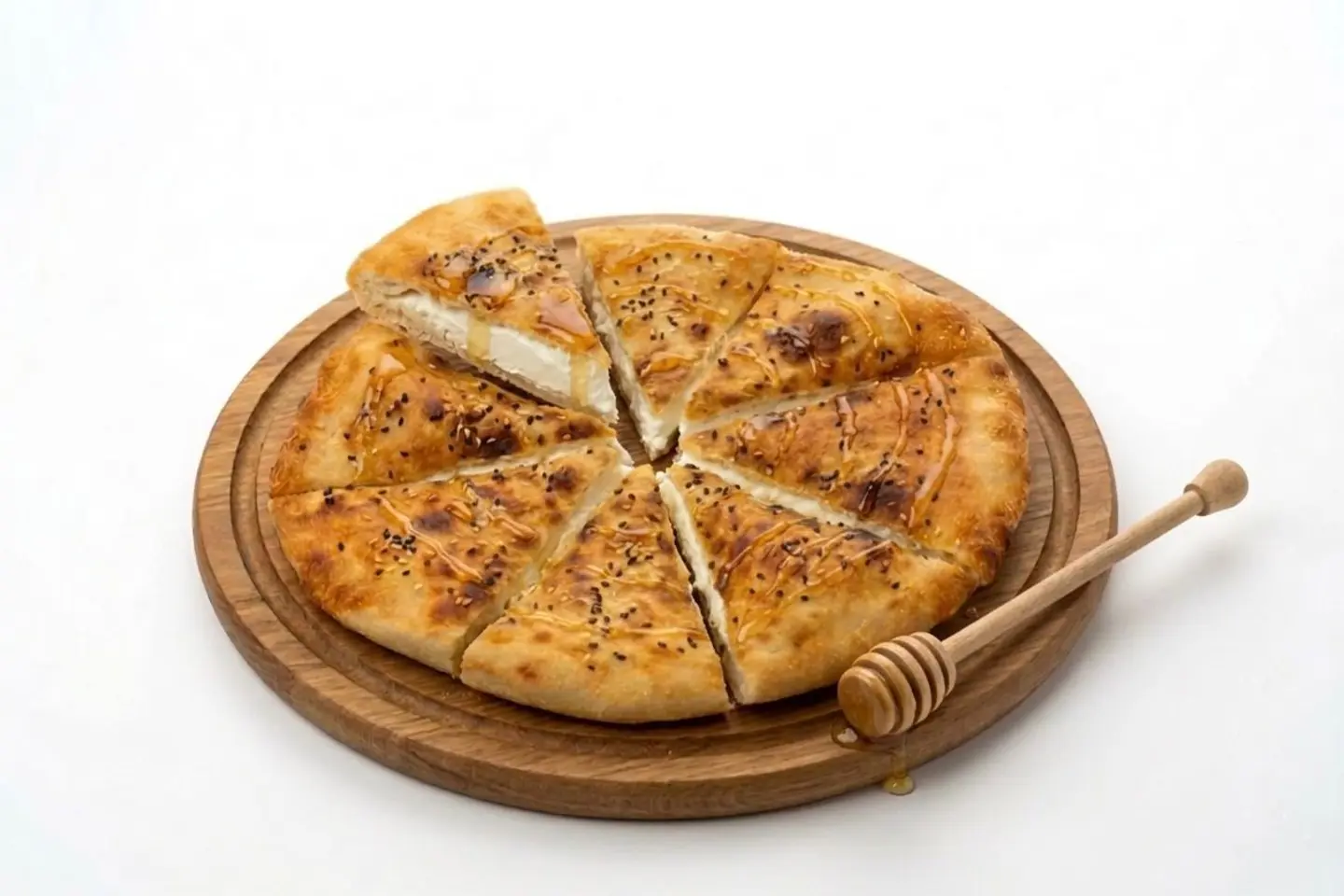 خبزة جبن كيري وعسل