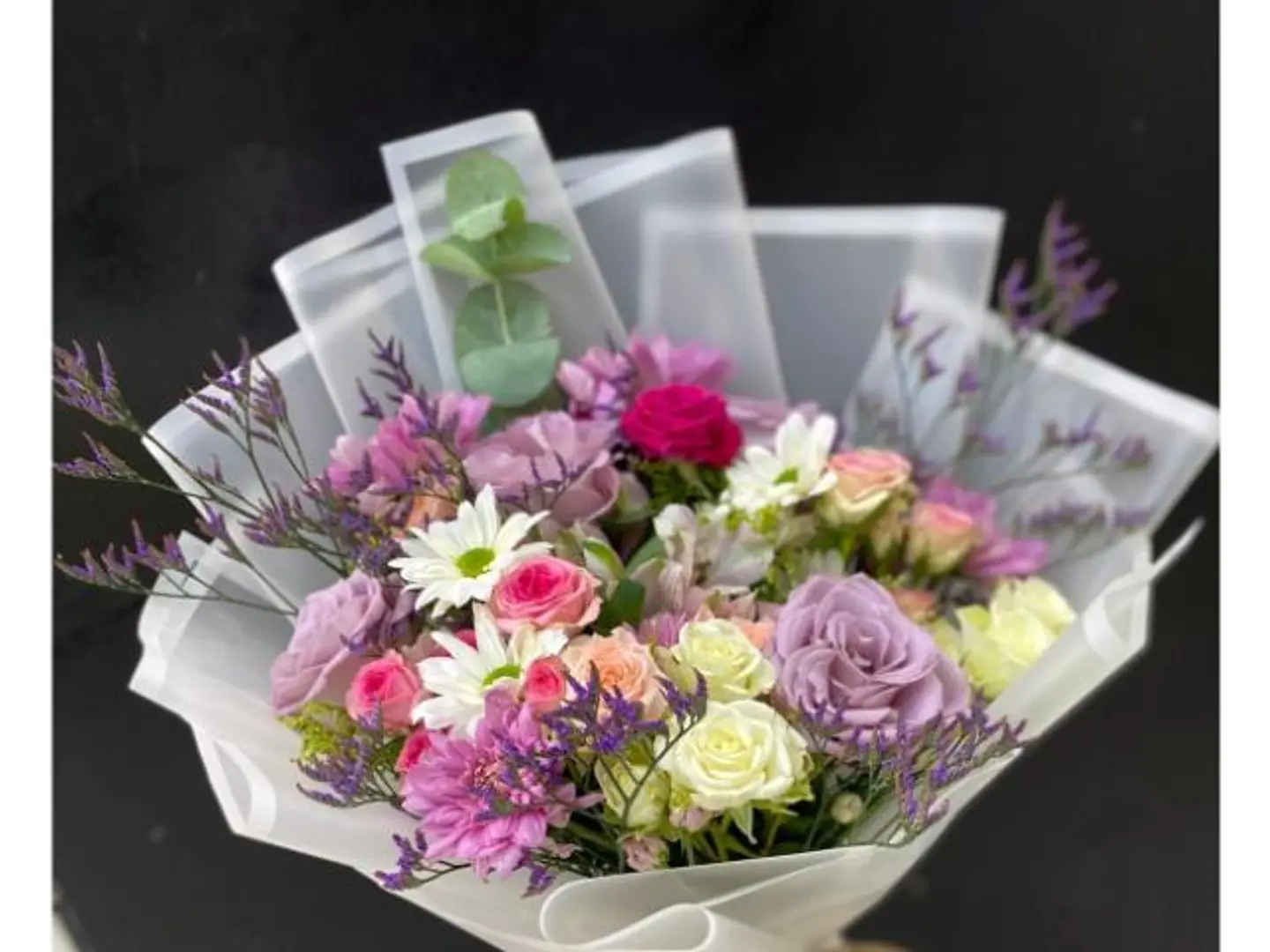 باقه مشكه وسط