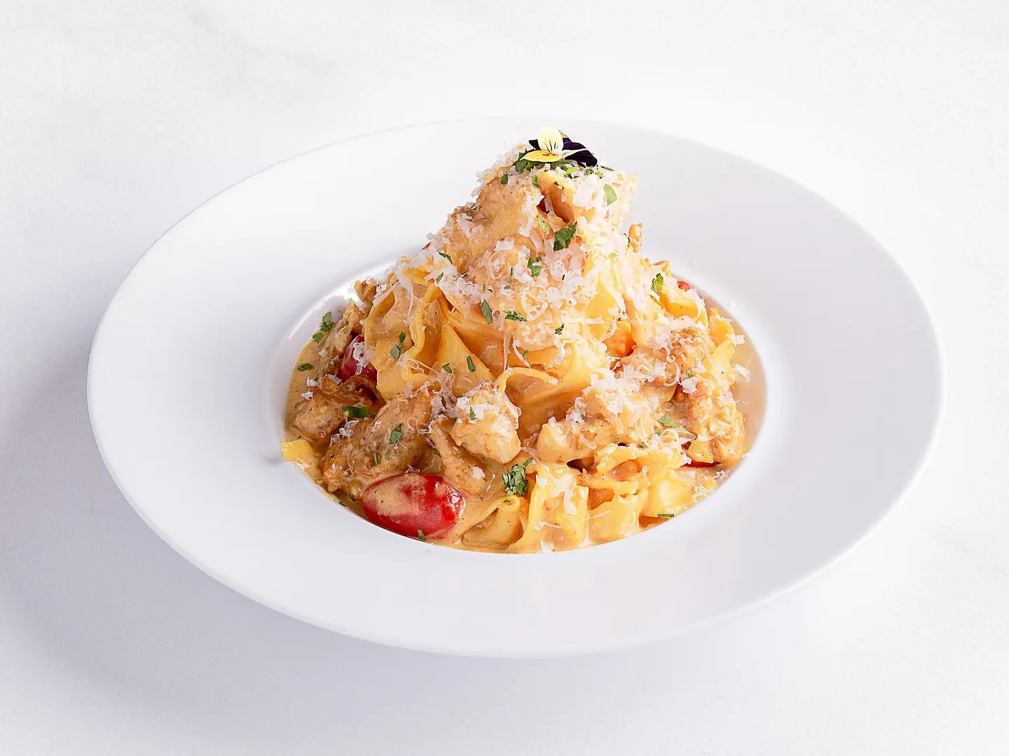 Saffron Fettucini