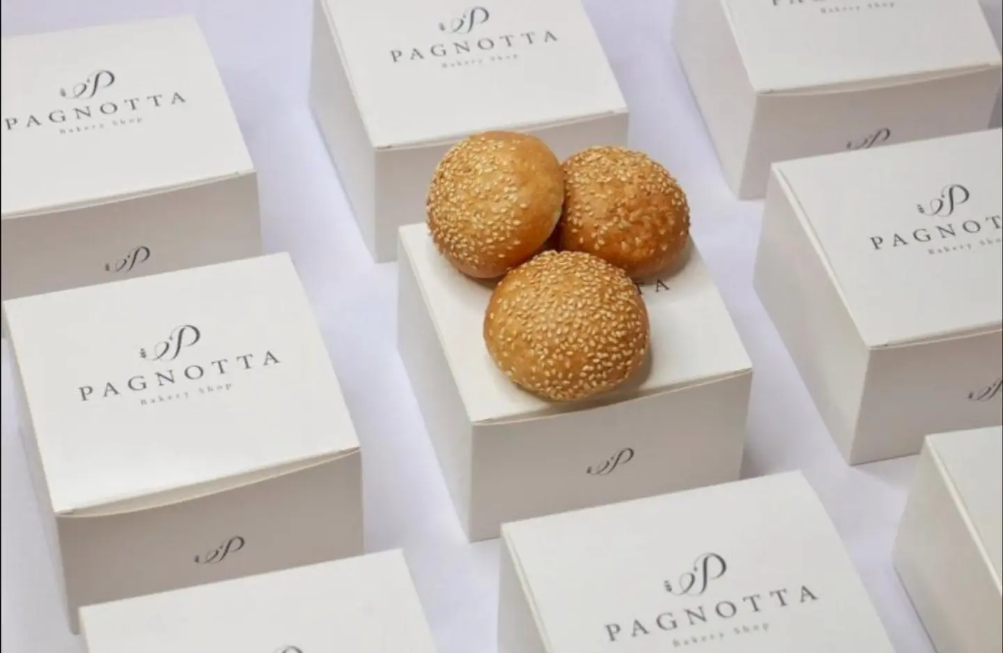 خبز برجر الصغير