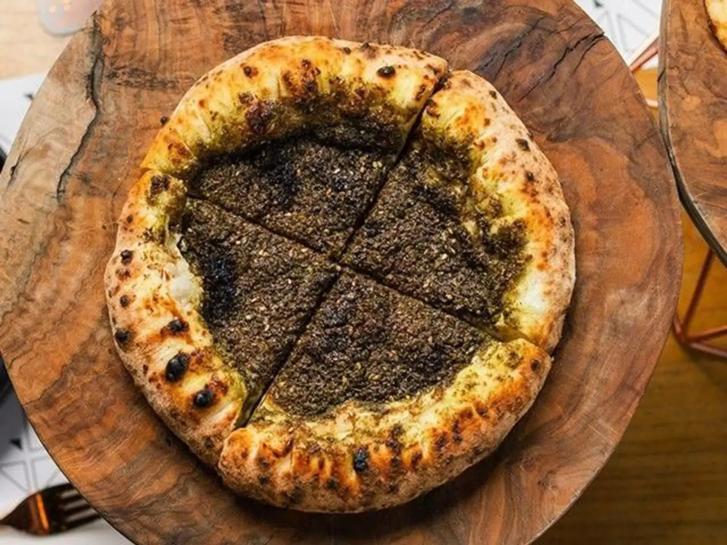 Labneh Zaatar Flatbread