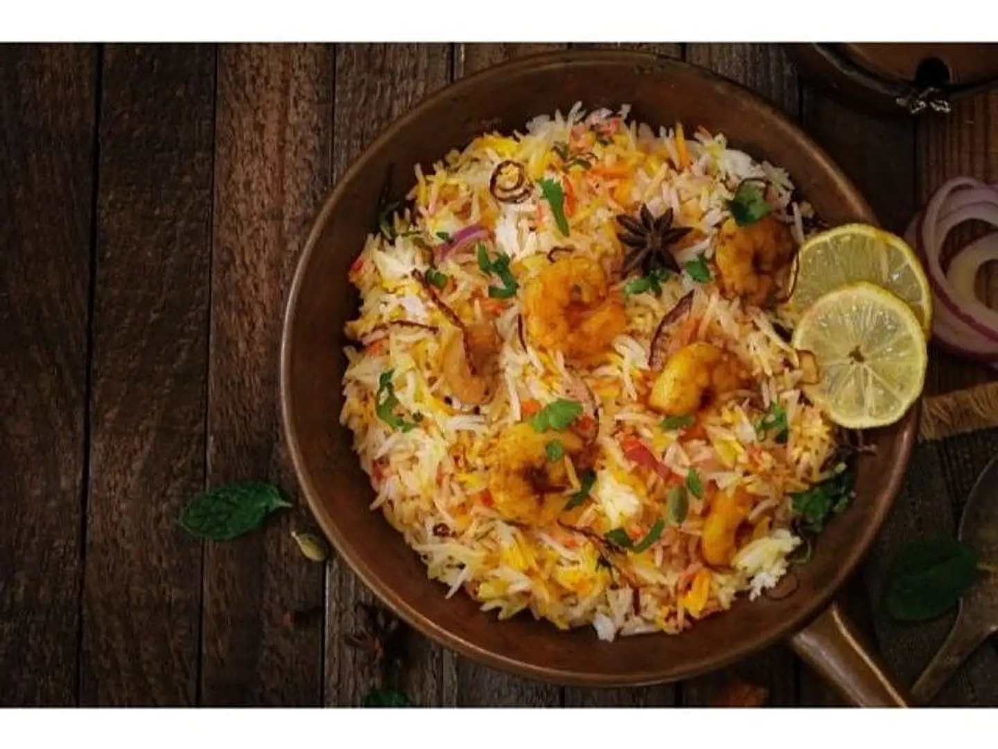 Shrimp And Chicken With Rice