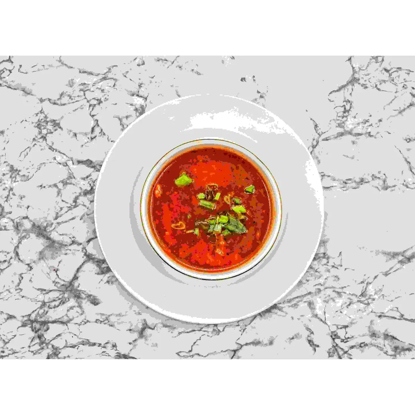شوربة حار حامض دجاج
