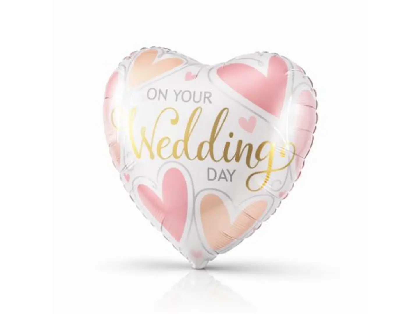 Pink Heart Wedding Balloon