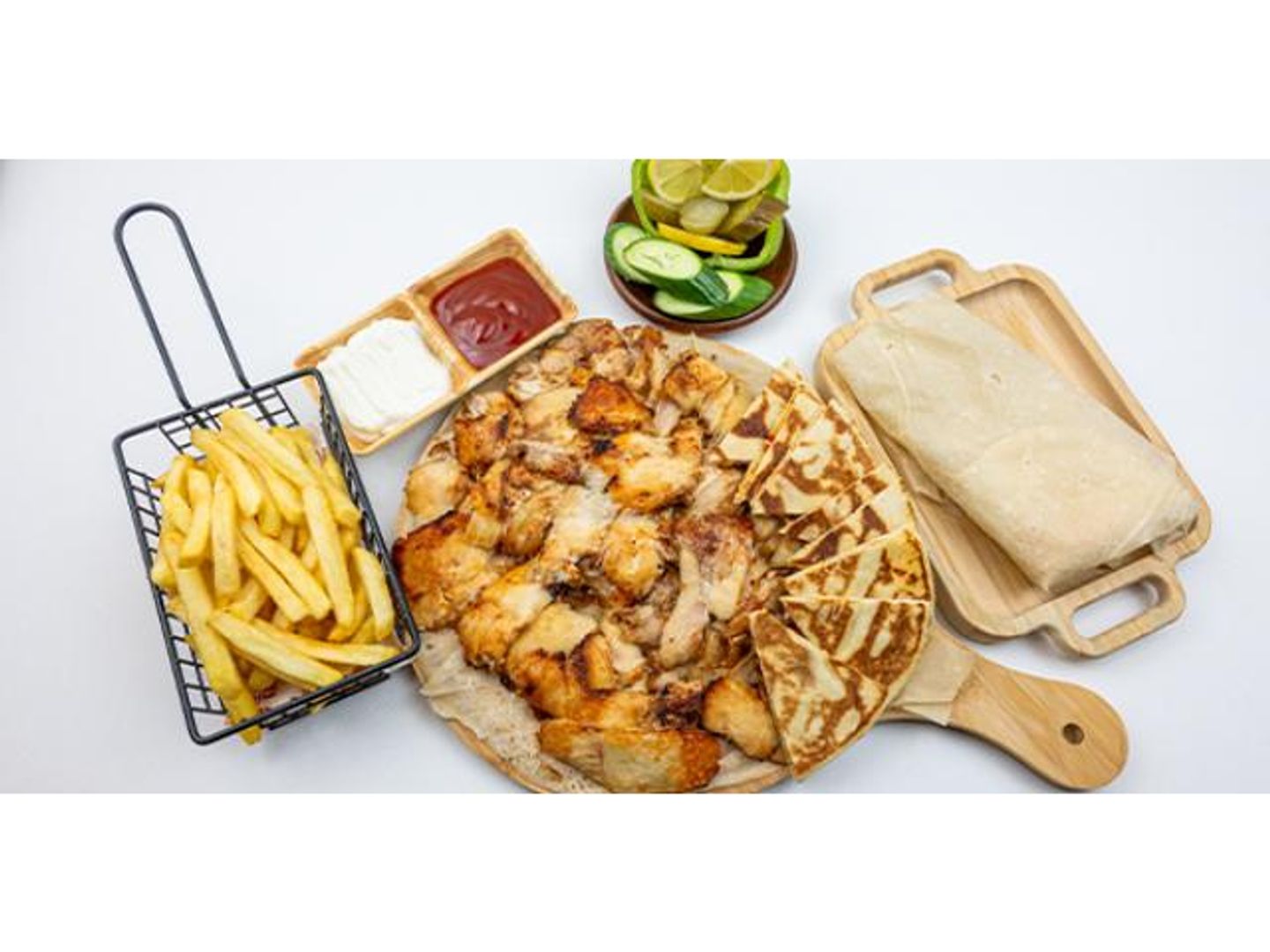 Chicken Shawarma Slices Half Kg Meal