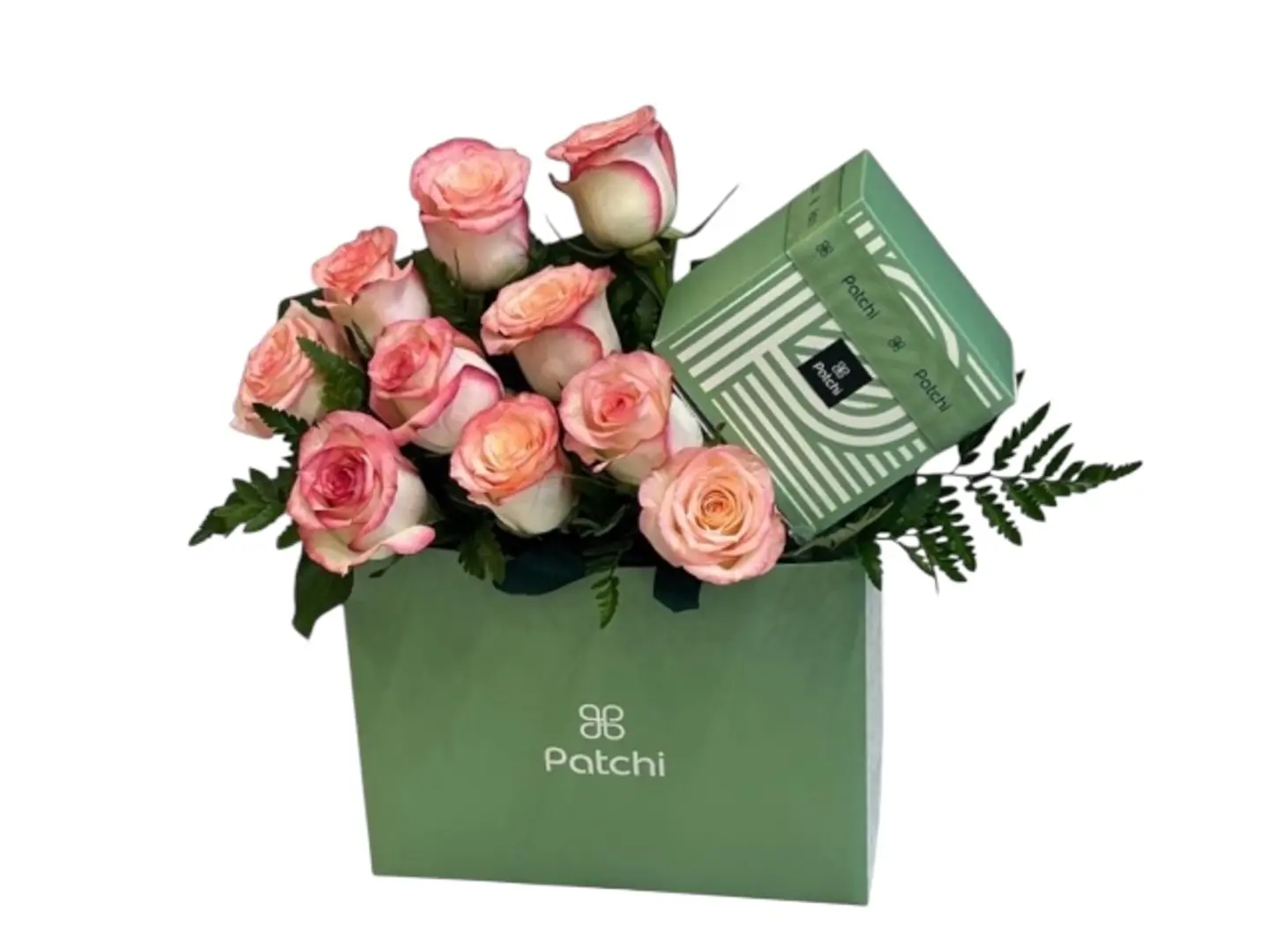 تنسيق جوري وردي مع شوكلاتة باتشي