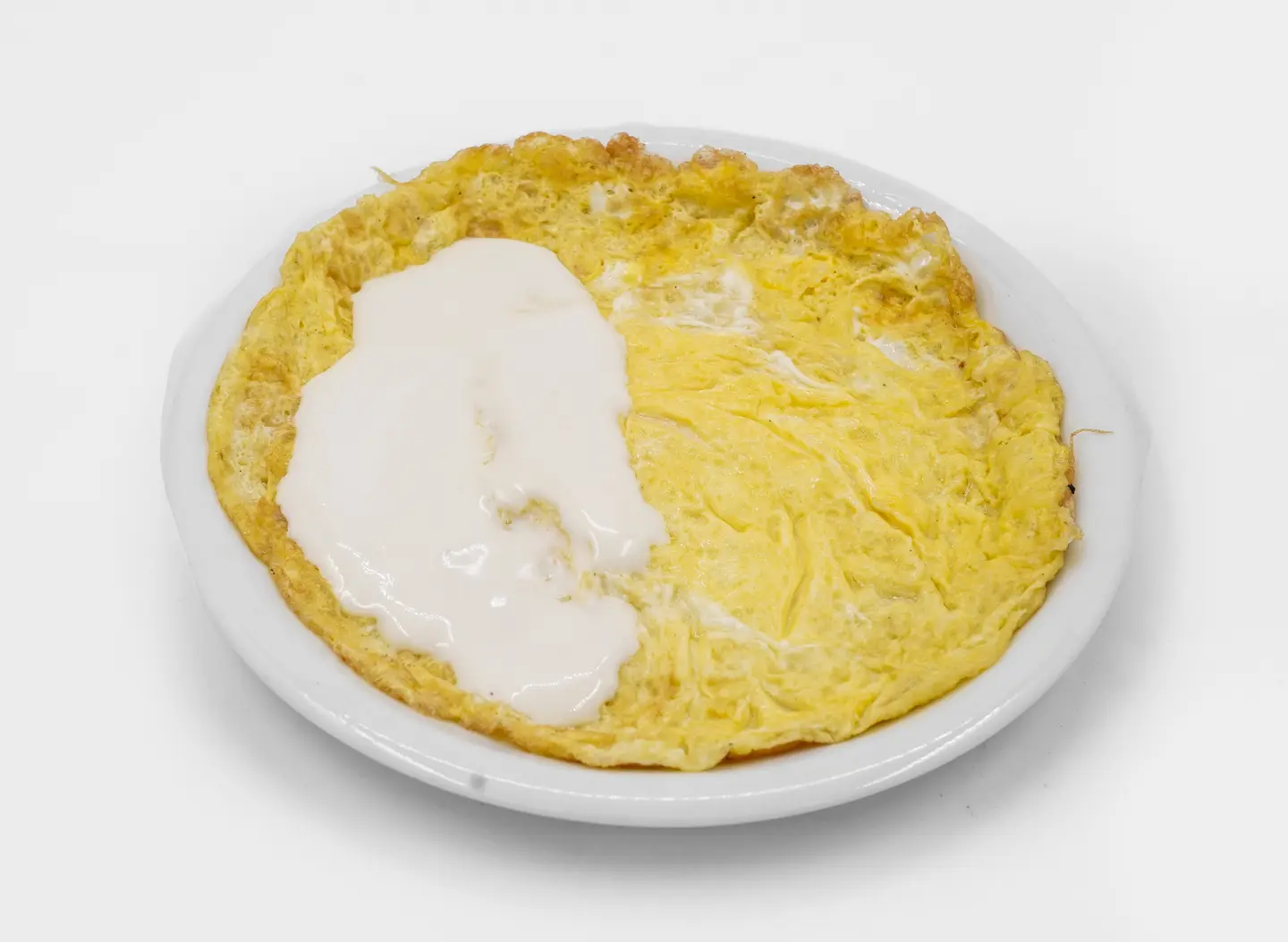 Eggs With Cheese Plate