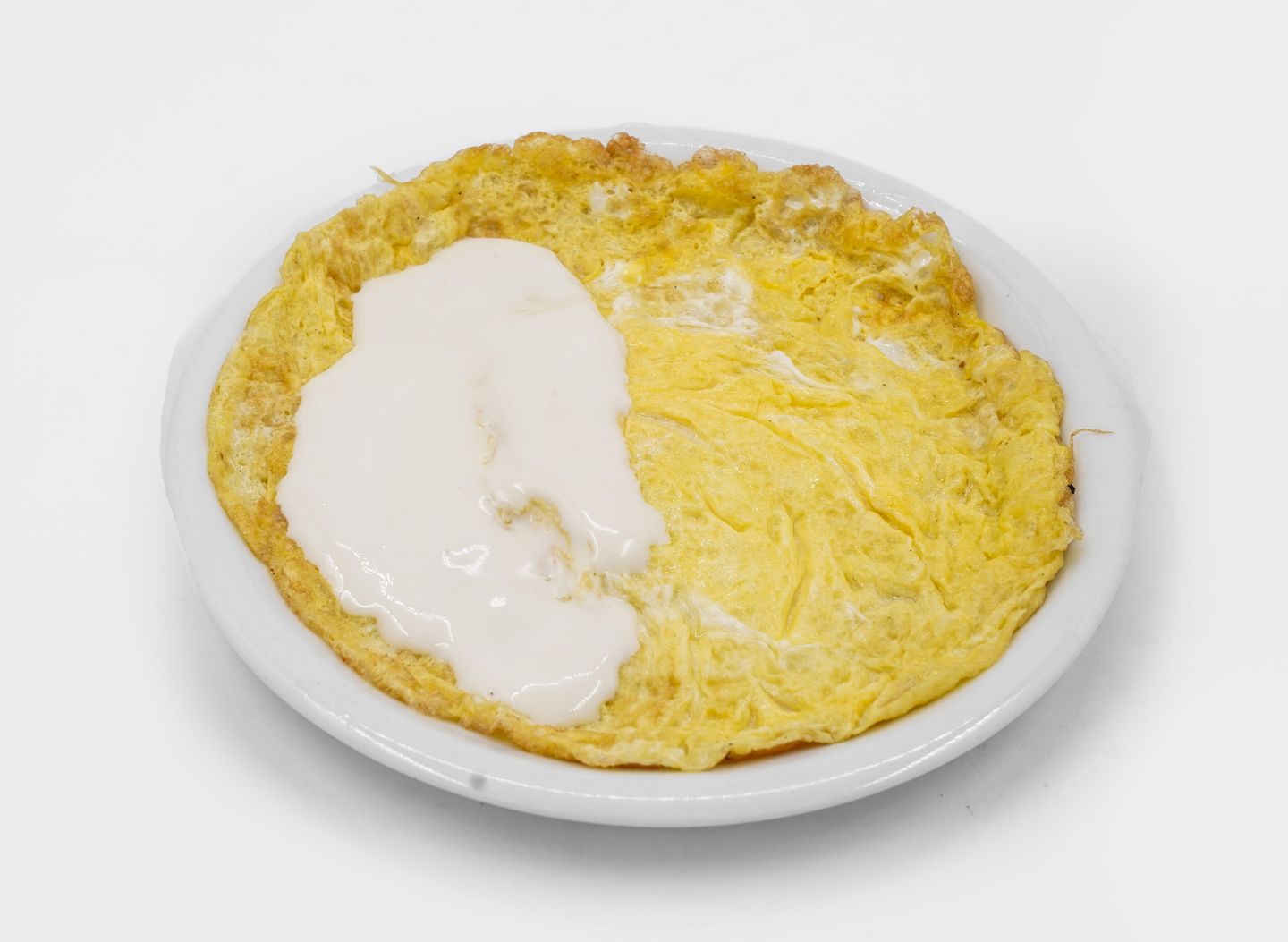 Eggs With Cheese Plate