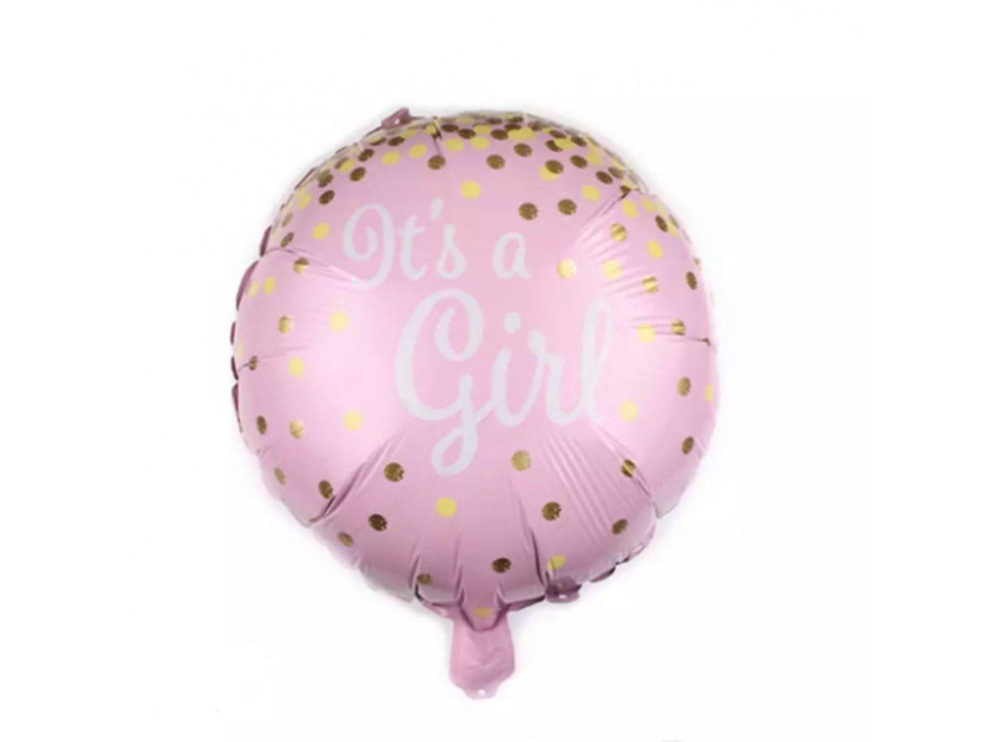 Balloon Helium Circle It's Girl