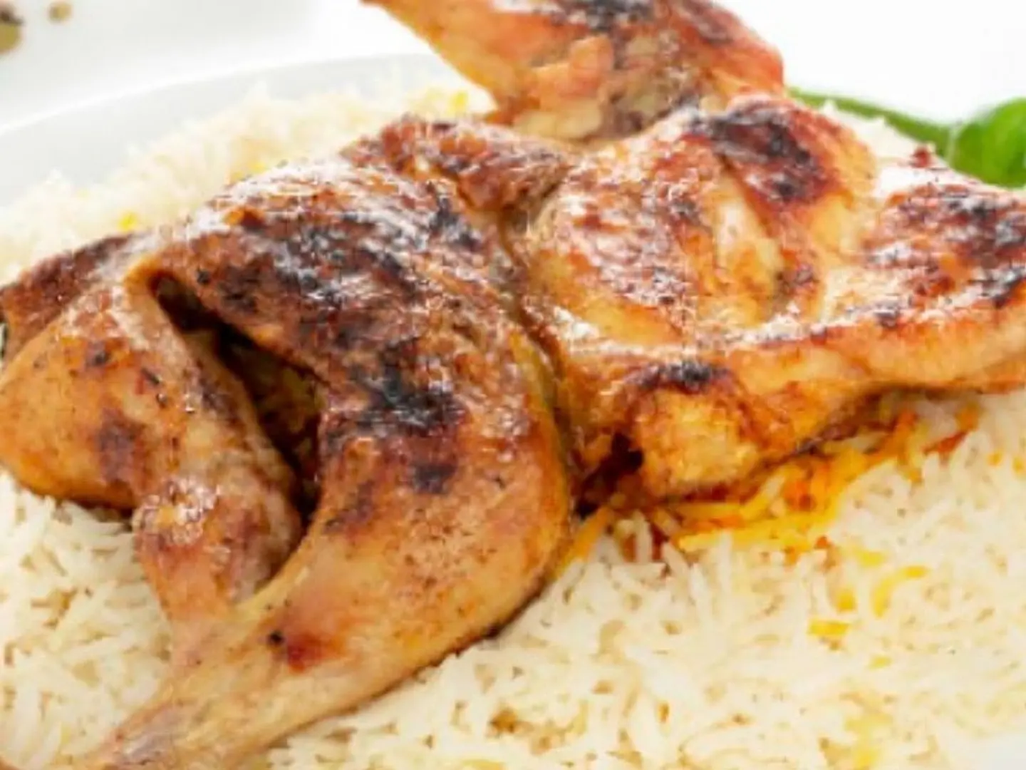 A Whole Mathbi Chicken With Bukhari Rice