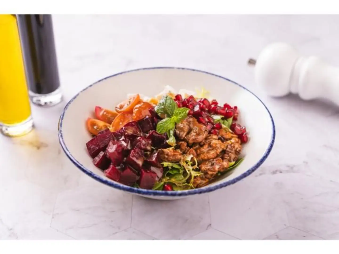 Beetroot Salad With Feta Cheese