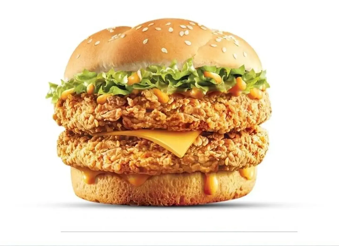 Double Zinger Burger