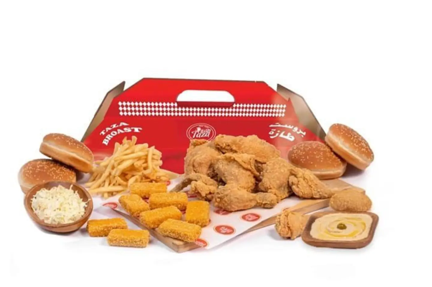 وجبة عائلية- مع سلطة ملفوف - عادي