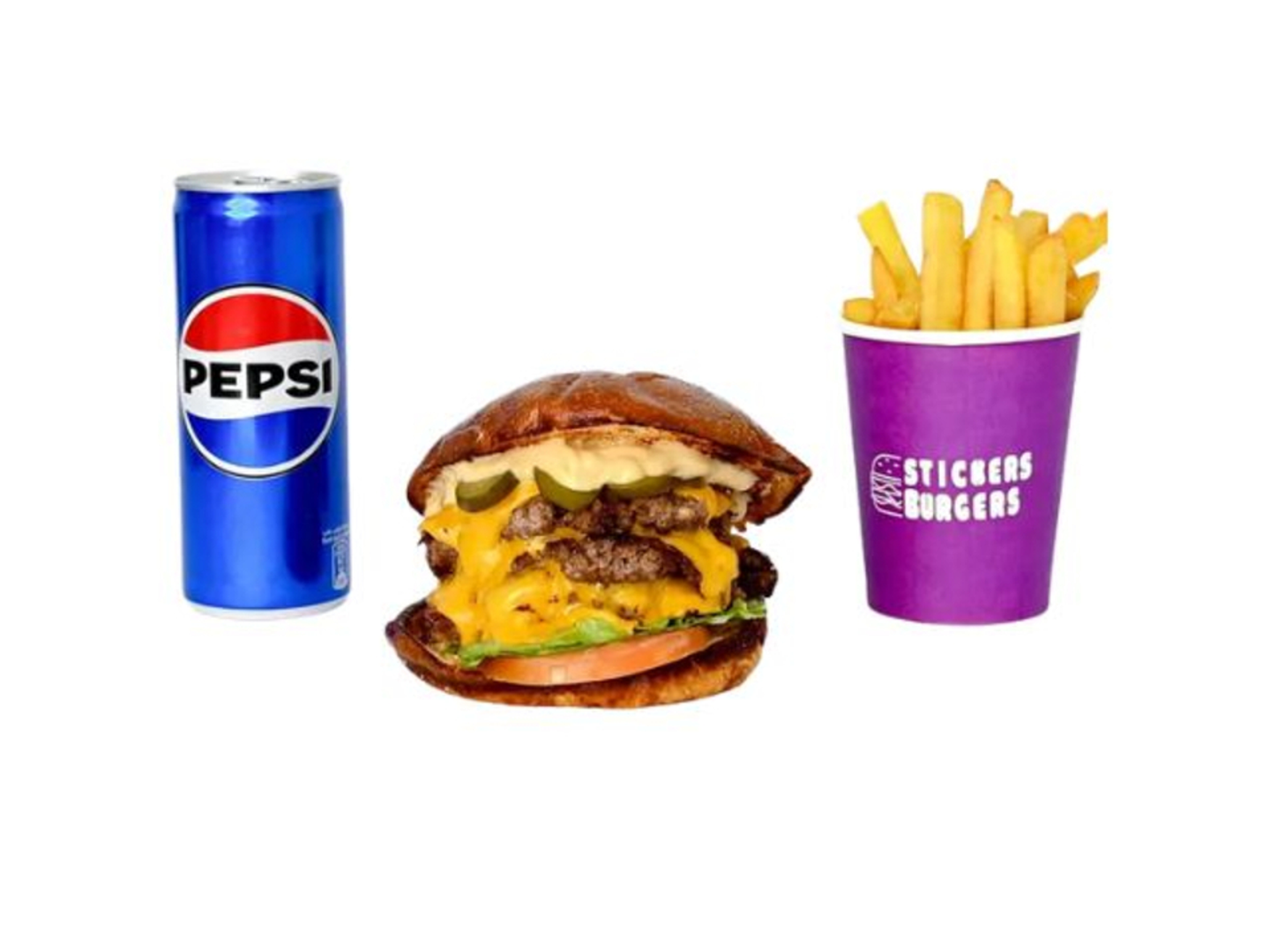 Triple California Burger