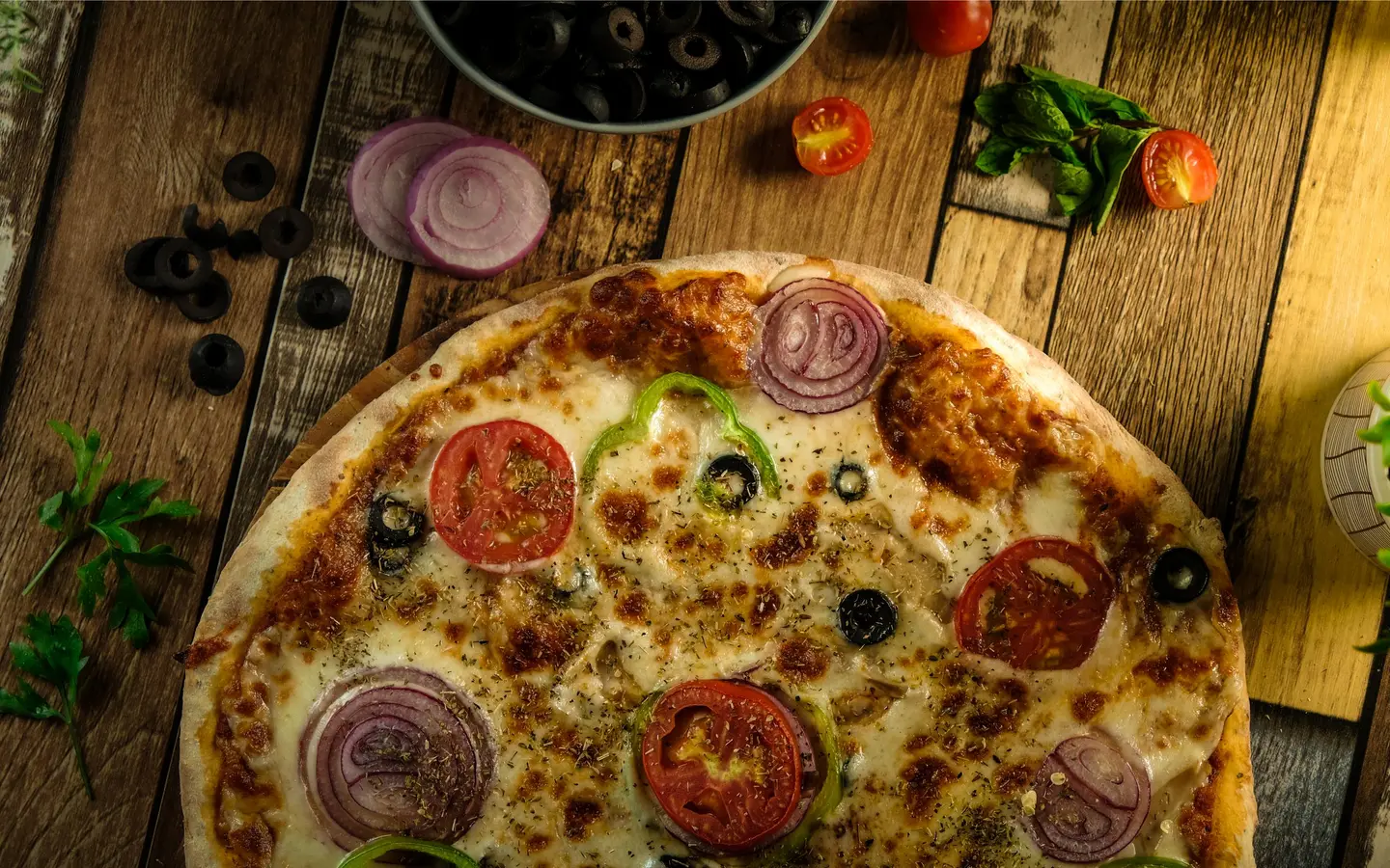 Vegetable Pizza