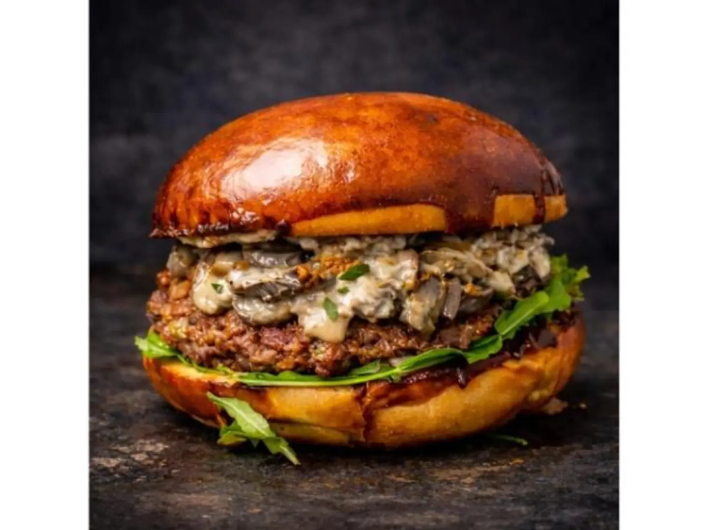 Arabian Mushroom Burger