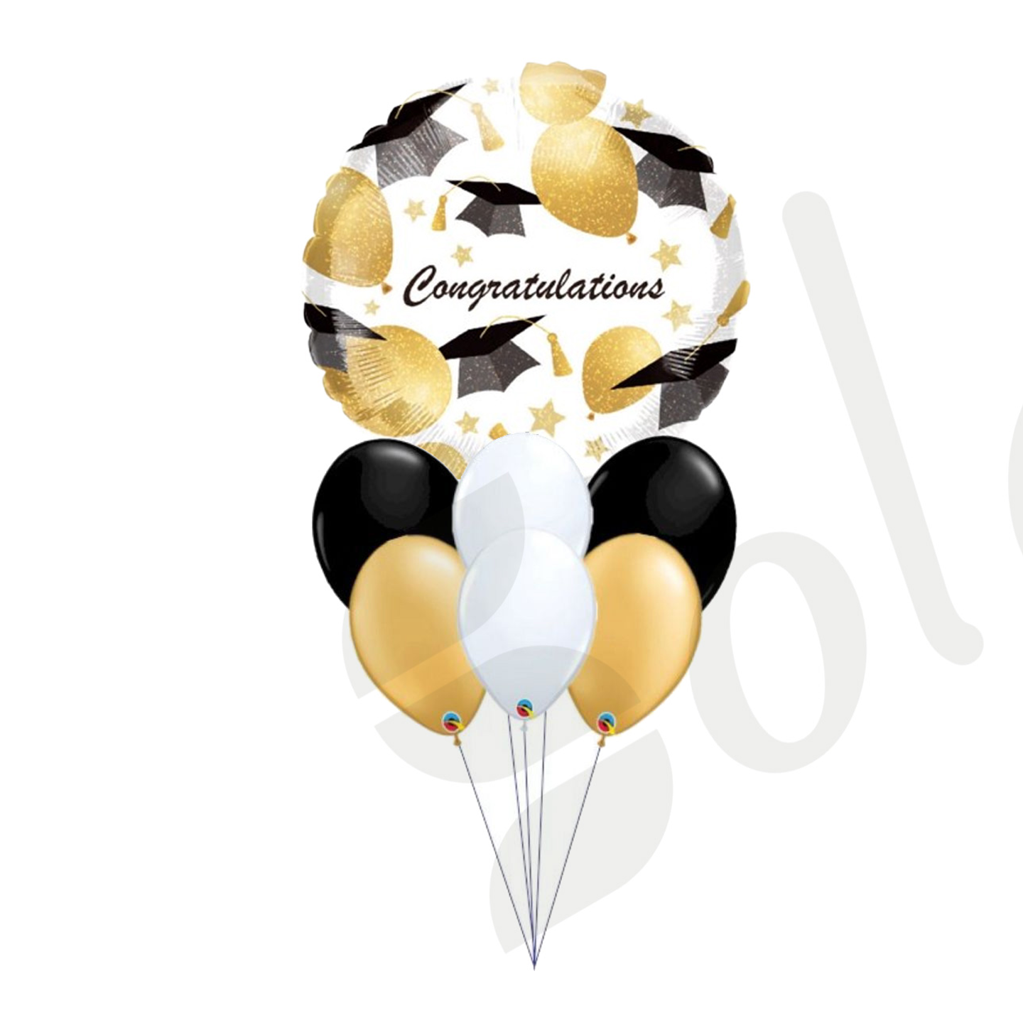 Graduation Balloons Set S034