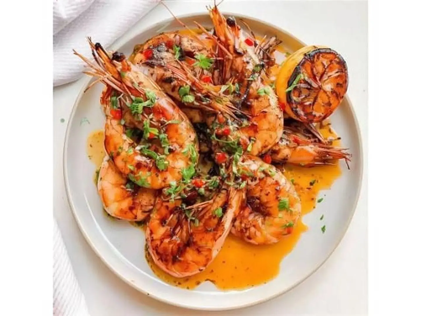 طاجن جمبري صوص أبيض و أرز