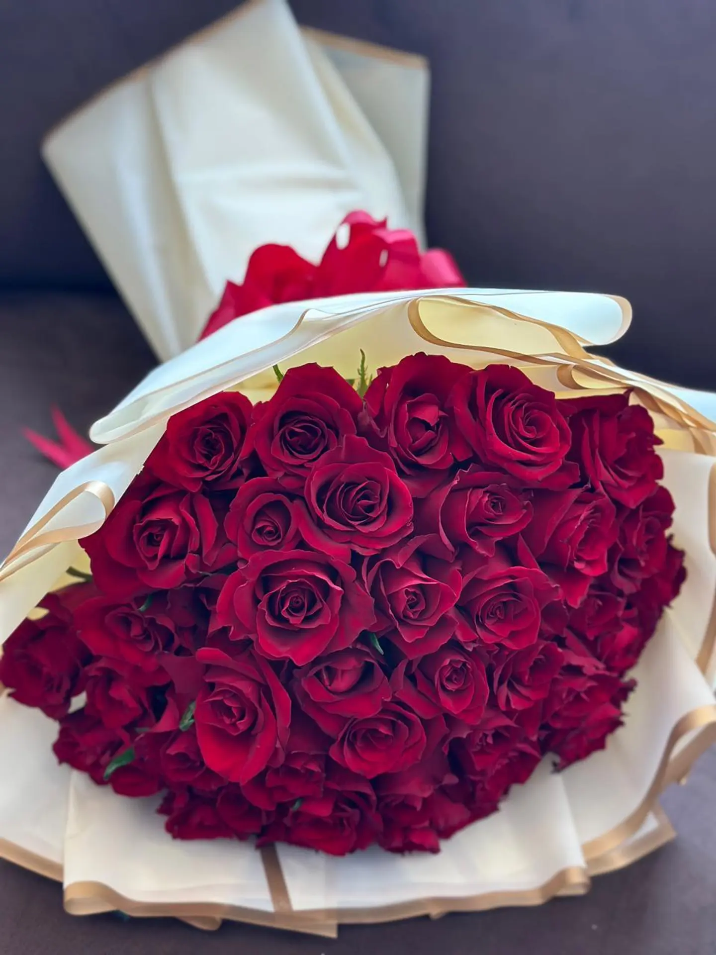 50 Red Roses Bouquet