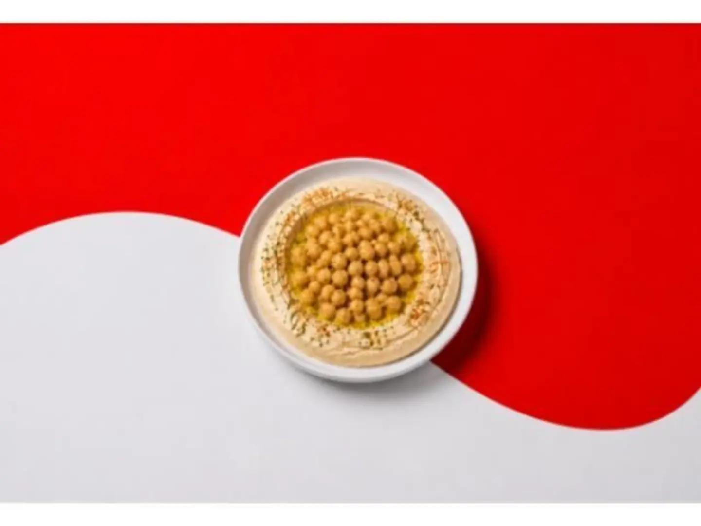Whole Chickpeas With Tahini