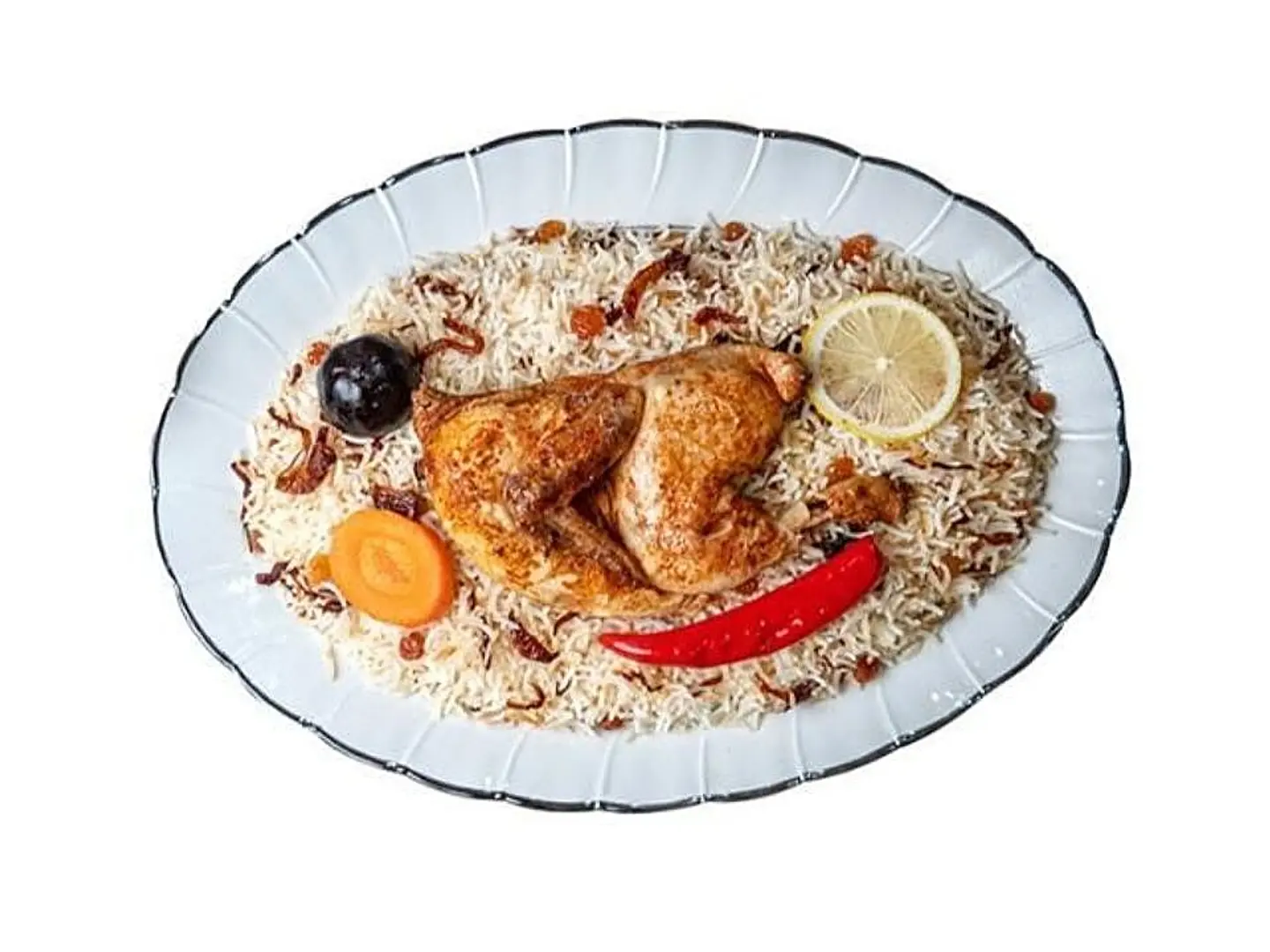 نص مدفون مع الرز