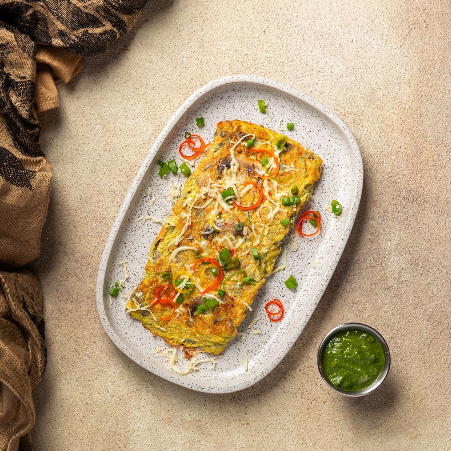 Mushroom Omelette