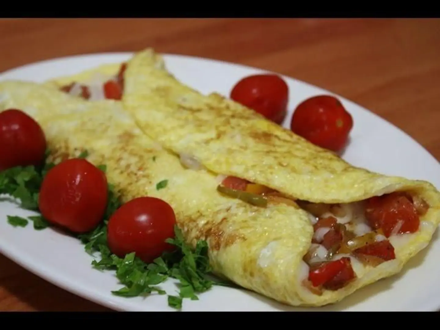 Omelette With Hot Dog
