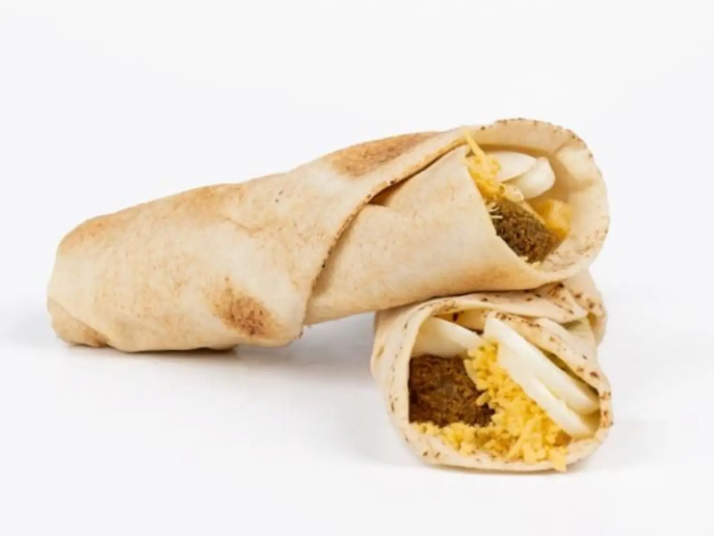 Jumbo Falafel, Boiled Egg And Cheese Sandwich