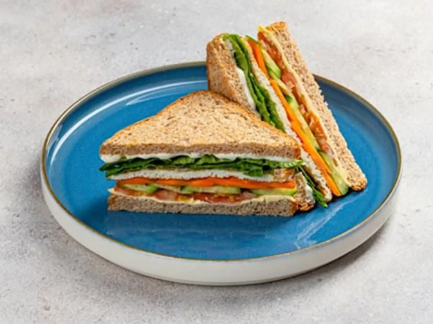 ساندويتش بيض القمح