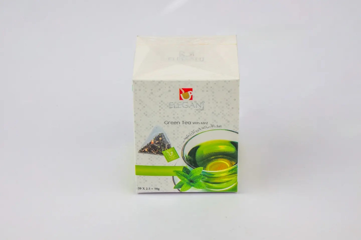 شاي اخضر بالنعناع