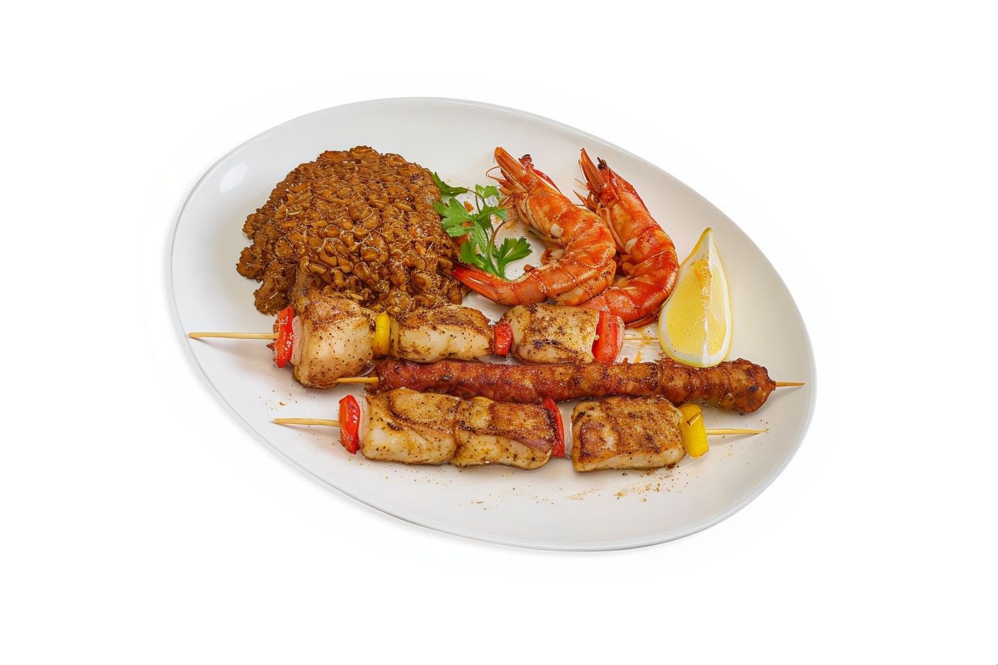 Mixed Grilled Seafood