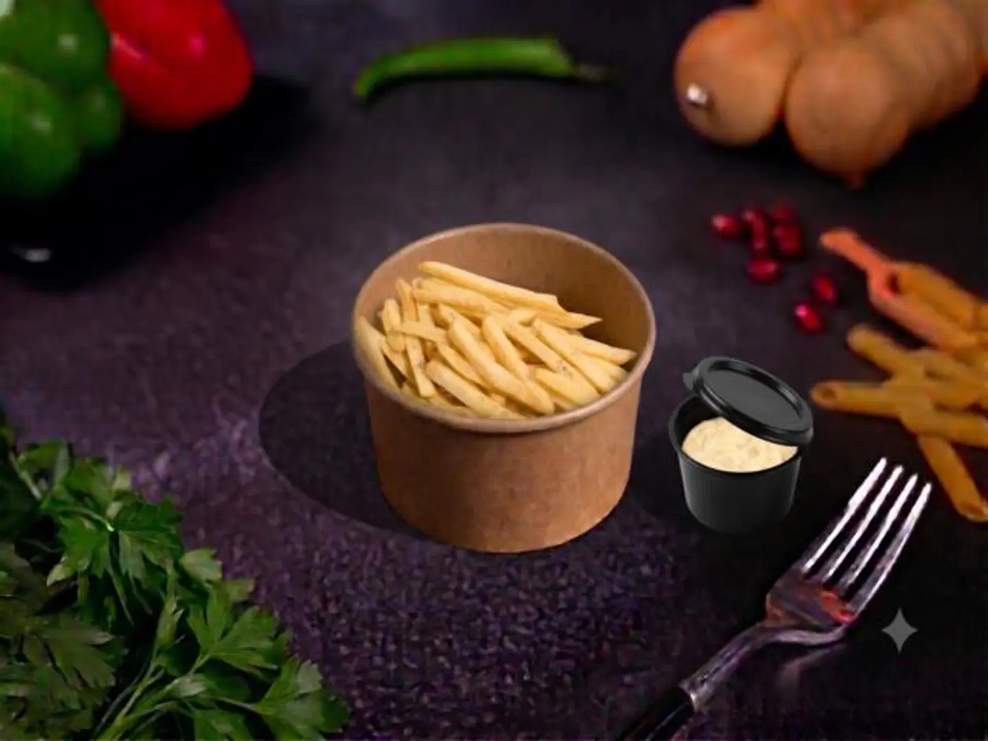 French Fries Bucket