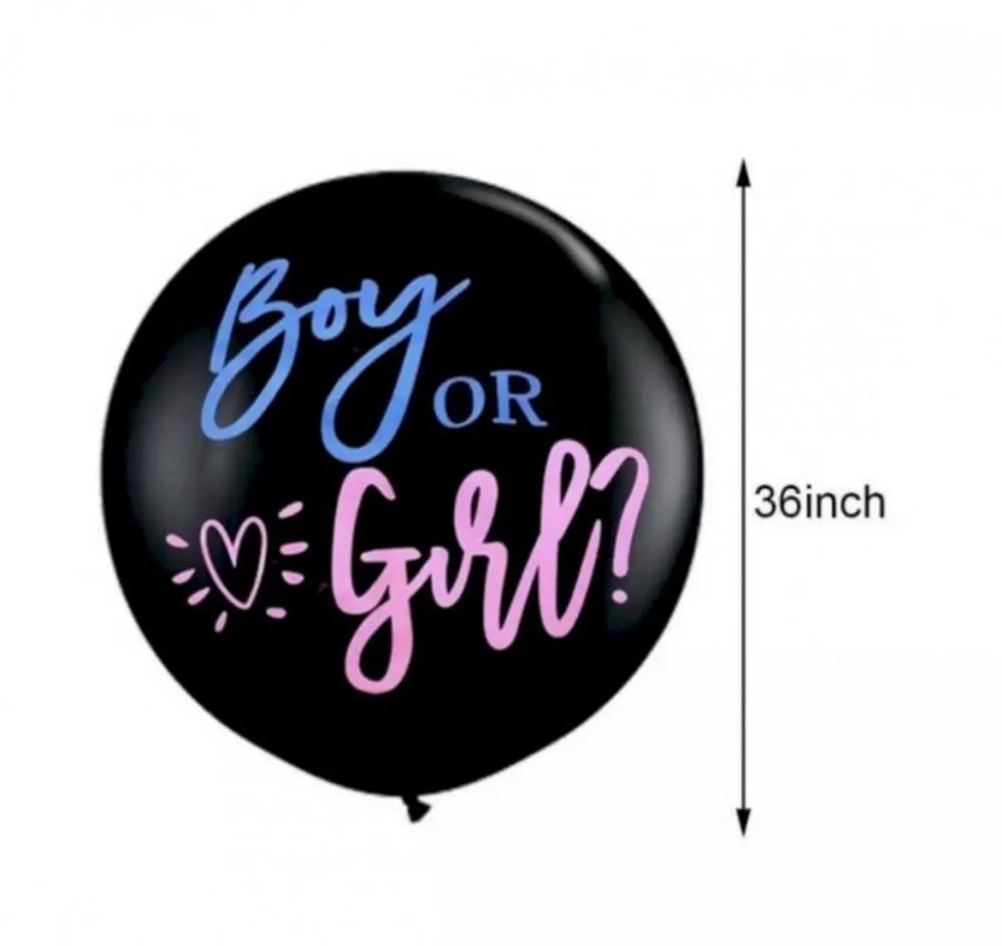 بالون الهيليوم تحديد جنس المولود