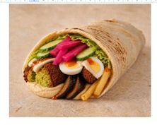 فلافل بيض حمص
