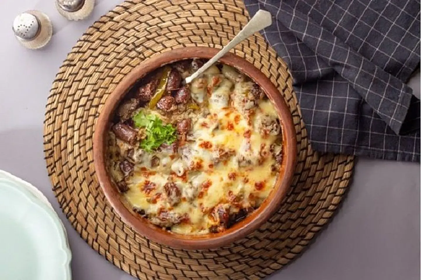 كبدة طازج بالجبن